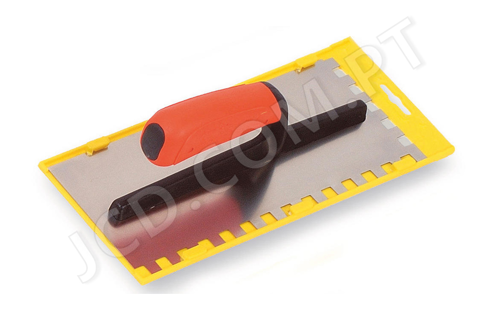 Liçosa dentada, Liçosas dentadas, Ladrilhadores, estrutura fibra de vidro, lamina, 0,6 mm, dentes quadrados, ferramenta, Mob Mondelin