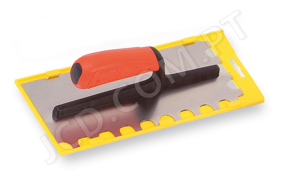 Liçosa dentada, Liçosas dentadas, Ladrilhadores, estrutura fibra de vidro, lamina, 0,6 mm, dentes redondos, ferramenta, Mob Mondelin