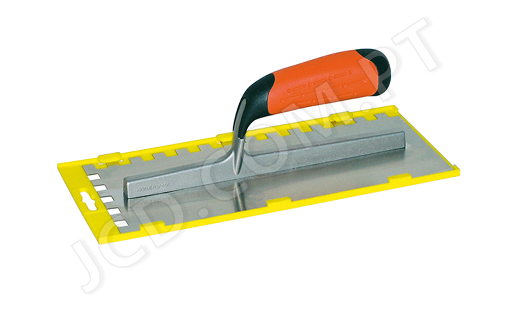 Liçosa dentada, Liçosas dentadas, Ladrilhadores, estrutura fibra de vidro, lamina, 0,6 mm, dentes quadrados, ferramenta, Mob Mondelin
