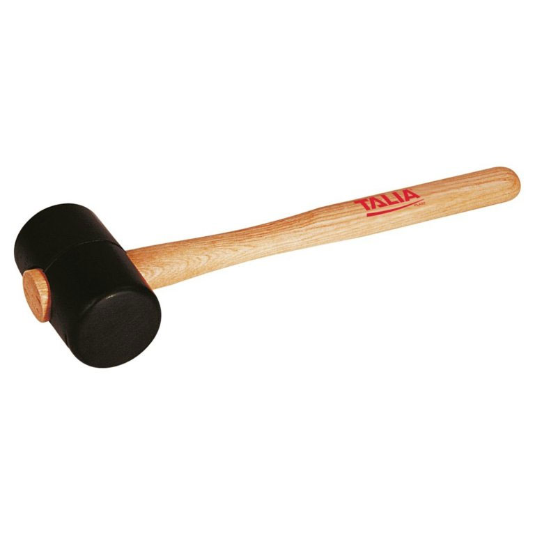 Maço de borracha preta, Martelo de borracha, Profissionais da construção, Maço, Taliaplast, Importado de França