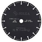 Discos de corte, Multiusos, multimaterial, Discos de diamante, Solga, Discos de corte a seco, diamantados, corte de mármore, discos curvos