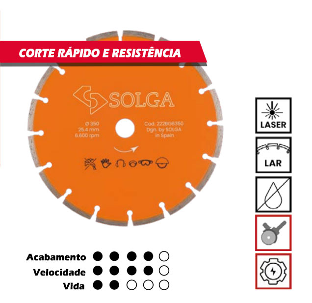 Série Laranja - Discos Diamantados SOLGA para corte a seco, Uso Universal, Gama Básica, Corte a Seco, Serras de Corte, Discos para uso não intensivo, Disco diamantados para a Construção Civil, Obras Publicas, Discos para serra elétrica, corte de materiais, Discos de diamante, Corte de Pedra, Mármores, Granitos, Discos abrasivos, discos de corte, Bons Preços, Qualidade certificada, Garantia, Construção