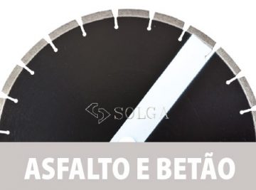 Discos de corte, Corte de asfalto, corte de betão, Pavimentos, corte de juntas de dilatação, Cortadoras de asfalto, Discos diamante, Marca Solga