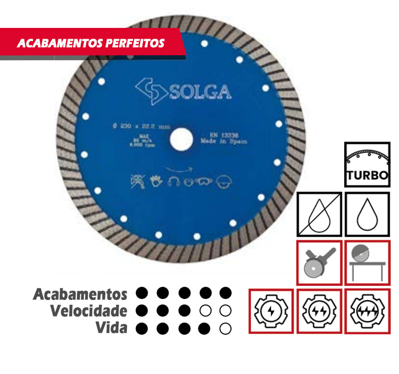 Disco Blue BC segmento turbo, Solga, Acabamentos perfeitos, Discos de corte húmido Universal. Discos Standard para mesa Solga, Corte de materiais universais, Mesa de corte, Maquinas de corte, Serras de Corte com água Disco Blue BC segmento turbo, Solga, Acabamentos perfeitos, Discos de corte húmido Universal. Discos Standard para mesa Solga, Corte de materiais universais, Mesa de corte, Maquinas de corte, Serras de Corte com água