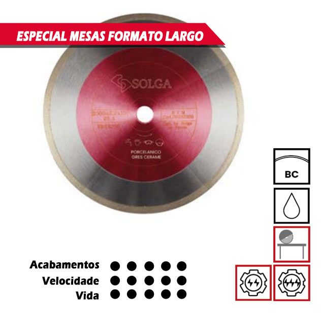 DISCO-RIM-BC-PORCELANICO-PLUS, Extra Diamante, Fino, Porcelânico Plus, Discos de corte húmido Porcelânico, Solga, Red Series, Serras de corte de mesa, Água, Cerâmica, Azulejos, Discos Diamantados, Diamante, Cortadoras Húmidas DISCO-RIM-BC-PORCELANICO-PLUS, Extra Diamante, Fino, Porcelânico Plus, Discos de corte húmido Porcelânico, Solga, Red Series, Serras de corte de mesa, Água, Cerâmica, Azulejos, Discos Diamantados, Diamante, Cortadoras Húmidas