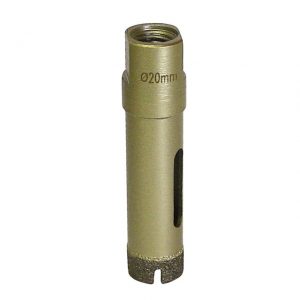 38202000, Ø 20 mm, comprimento 35 mm, ladrilhos, pedra natural e cerâmica, Broca, Coroa, especial