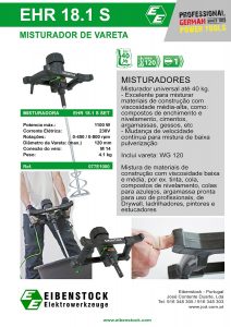 Misturador, Eibenstock EHR 18.1 S, Misturadores, Eibenstock Portugal, Bons Preços, Ferramentas Elétricas, Mistura de materiais de construção, Misturadores EHR 18.1 S Set, Misturador, Eibenstock EHR 18.1 S, Misturadores, Eibenstock Portugal