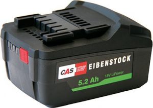 37731000, Bateria Eibenstock, Bateria - 18V, 5,2Ah Li-Ion 