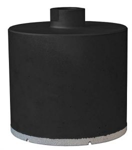36418200, Coroa de cerâmica, 1 ¼", Ø 182 mm, comprimento efetivo 150 mm 