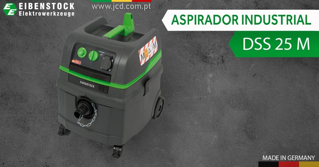 Aspiradores Eibenstock, Aspiradores Industriais, DSS 25, DSS 50 Litros, Aspiradores, profissionais, Ferramentas electricas, Superficies, Obras, Construção