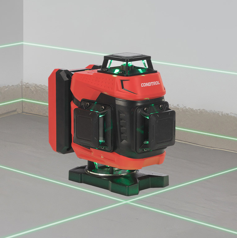 C1002002, Nível Laser Fliesen 4D, Condtrol, Níveis a Laser, Ferramentas Digitais, Níveis Linha Verde, ferramentas, Construção, Profissionais, Nivelamento, obras, Níveis a laser, marcação, Vendas, Portugal
