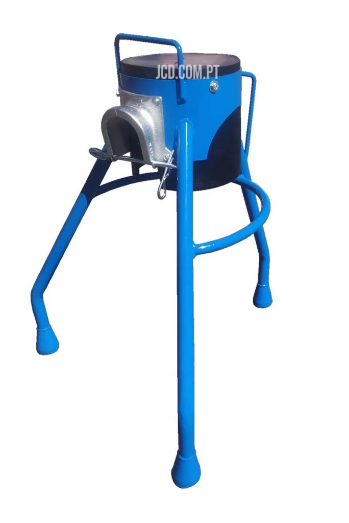 25250005001006, Tripe azul, 600 mm, com adaptador para record, acoplamento, tripes, acessórios para Máquinas de betonilha