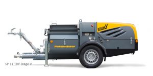 JCD, Putzmeister SP11, Transportadora de Argamassas, Via Humida, SP11, Putzmeister Portugal, Bons Preços, Máquinas, Bomba Transportadora, Reboco, Gesso