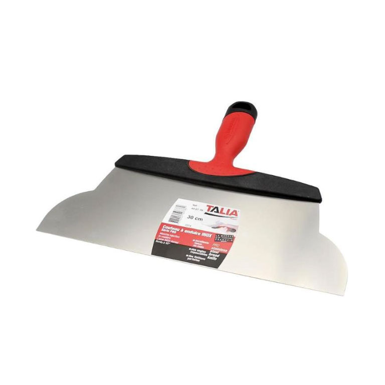 Espátulas Inox, 30 cm, Acabamentos, Profissionais, Drywall, Taliaplast