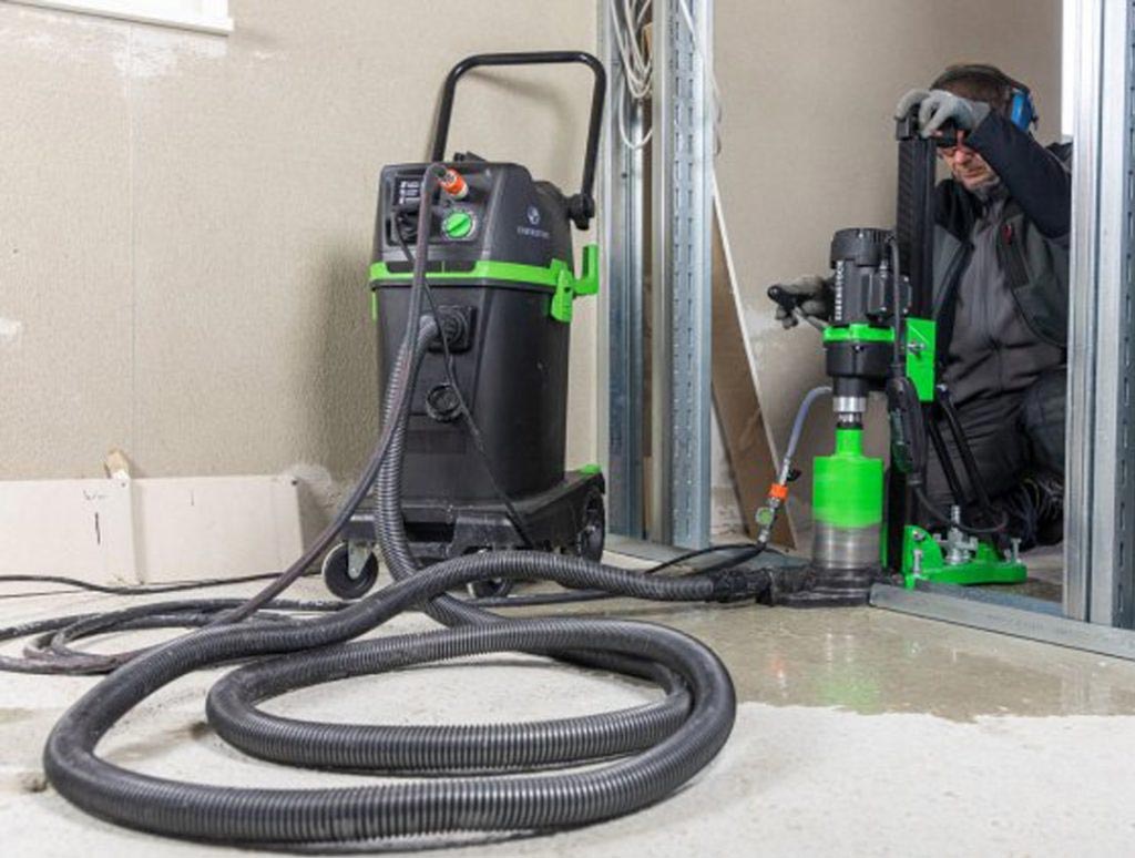09305000, Aspirador Industrial, Eibenstock WRS 50, reutilização da agua aspirada, reciclagem, Aspirador de Líquidos, Fornecimento de agua a caroteadoras, Aspiração
