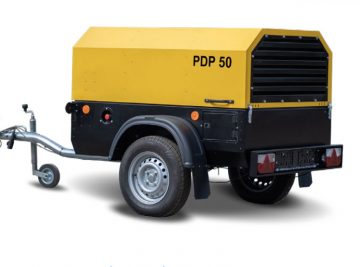Compressor PDP50, PDP 50, Compressor Portátil, Compressor Rebocável, Compressores, a diesel, para maquinas de betonilha, Atmos, Rebocáveis, Portáteis