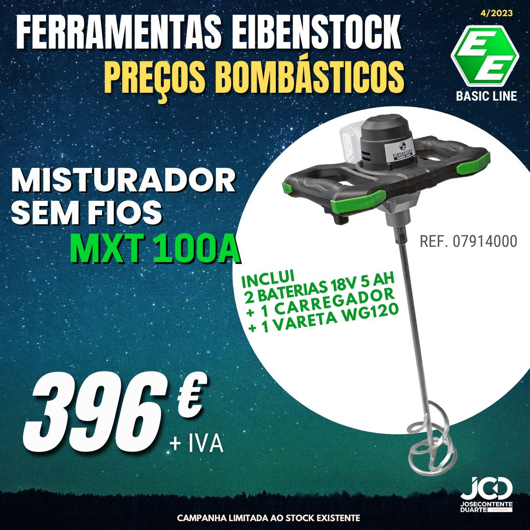 Eibenstock MXT 100 A, Misturadores, Varetas, Misturador sem fios, Misturadores com bateria, Bons Preços, ferramentas electricas, Misturadora, Eibenstock Eibenstock MXT 100 A, Misturadores, Varetas, Misturador sem fios, Misturadores com bateria, Bons Preços, ferramentas electricas, Misturadora, Eibenstock