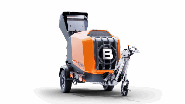 Máquina de betonilha Estrich Boy DC 260-45 Stage V, Maquina Betonilha, Putzmeister, Portugal, Emissões, Bons Preços, Máquinas, Bombas Transportadoras, Betonilha, Betão, Concreto
