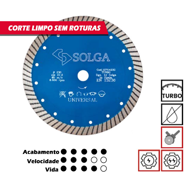 Disco LASER AZUL, Blue Turbo, Gama Profissional, para todos os Materiais, Série Azul, Solga, Discos de corte, Corte a seco, Diamante, Discos diamantados, diamante, gama Universal, Solga, Marca, Ferramentas diamantadas, Representação em Portugal Disco LASER AZUL, Blue Turbo, Gama Profissional, para todos os Materiais, Série Azul, Solga, Discos de corte, Corte a seco, Diamante, Discos diamantados, diamante, gama Universal, Solga, Marca, Ferramentas diamantadas, Representação em Portugal