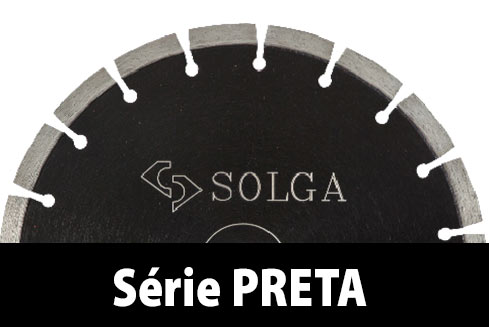 Série Preta, Solga, Discos de corte, Corte a seco, Diamante, Discos diamantados, diamante, gama Universal, S olga, Marca, Ferramentas diamantadas, Representação em Portugal