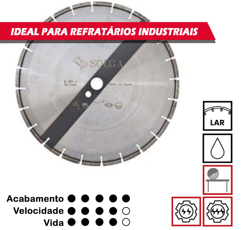 Disco materiais refratários industriais, Pedra, Calcários, Disco de corte Húmido, Corte Húmido em Mesa de corte, Discos de corte Solga Disco materiais refratários industriais, Pedra, Calcários, Disco de corte Húmido, Corte Húmido em Mesa de corte, Discos de corte Solga
