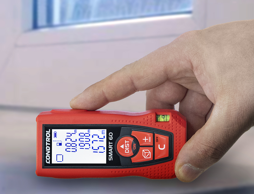 Smart 60, Medidor digital a laser, Condtrol, Construção, Ferramentas laser de medição, medidor a laser