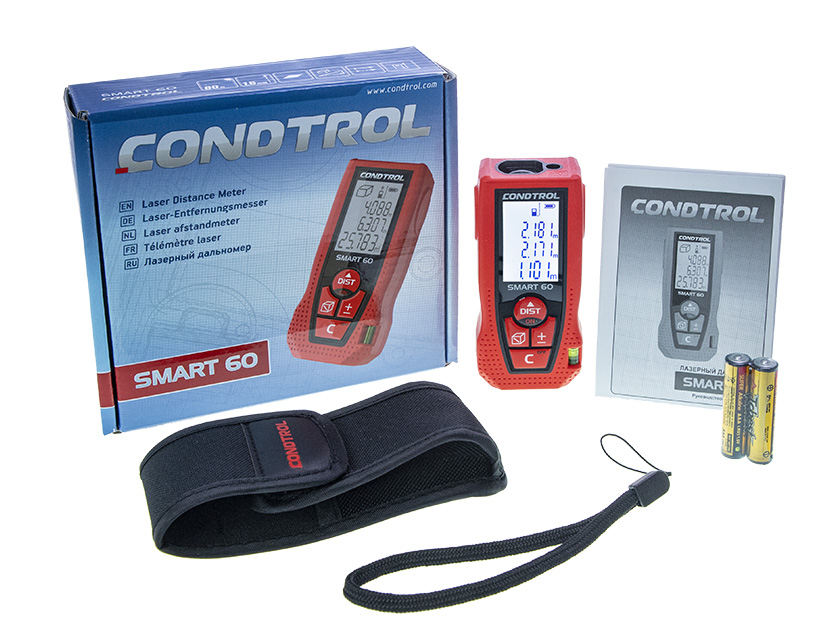 Smart 60, Medidor digital a laser, Condtrol, Construção, Ferramentas laser de medição, medidor a laser