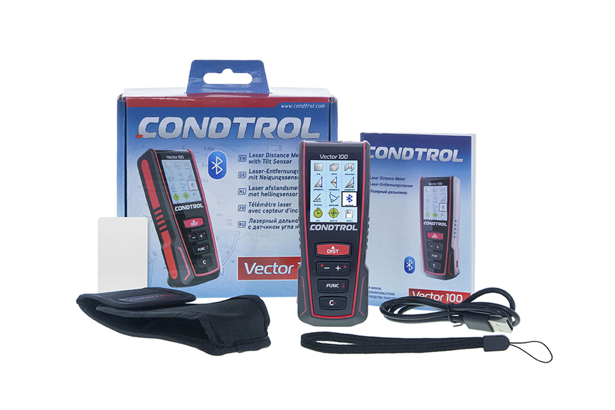 Vector 100, Medidor digital a laser, Condtrol, Construção, Ferramentas laser de medição, medidor a laser, Medidor de distância a laser 100 m Medidor de distância a laser 100 m, Vector 100, Medidor digital a laser, Condtrol, Construção, Ferramentas laser de medição, medidor a laser