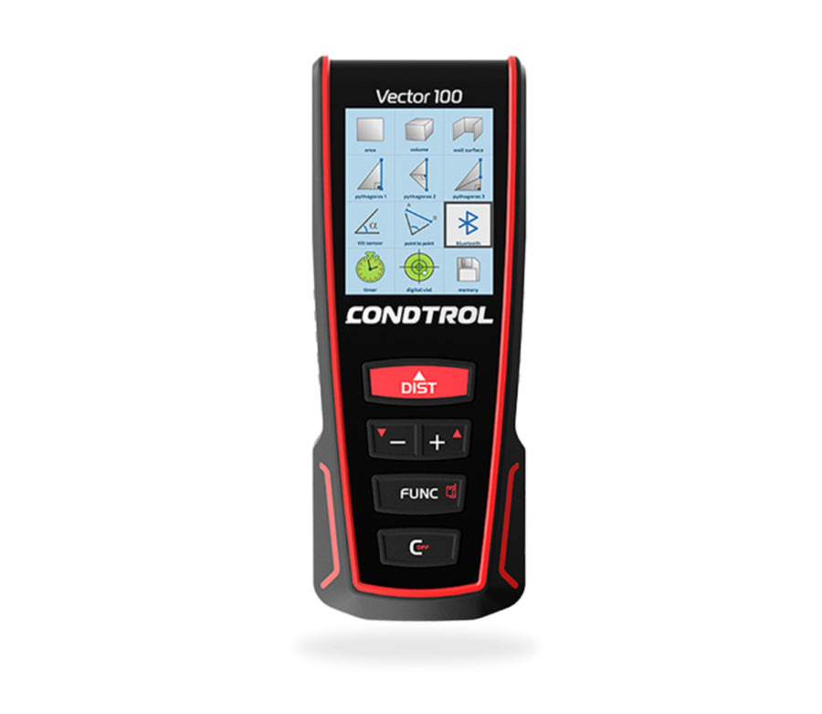 Vector 100, Medidor digital a laser, Condtrol, Construção, Ferramentas laser de medição, medidor a laser