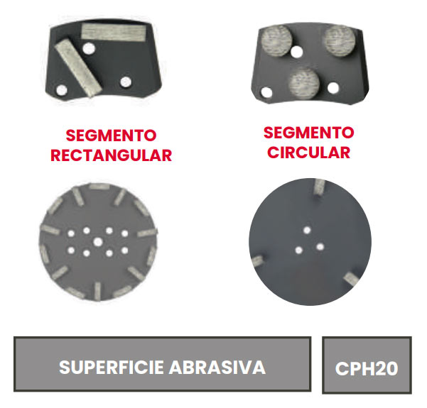 Superfícies abrasivas, Segmentos e Mós Solga, Coroas de desbaste, Betão, Pavimentos, Pisos, Mós diamantadas, Solga Diamant