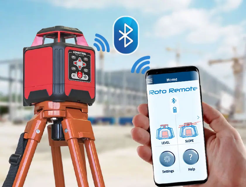 Topografia, Laser Rotativo Easy Roto HVR, Condtrol, Linha Vermelha, Topógrafos, ferramentas, Portugal, ferramentas Digitais, profissionais, Niveis Laser Vermelho