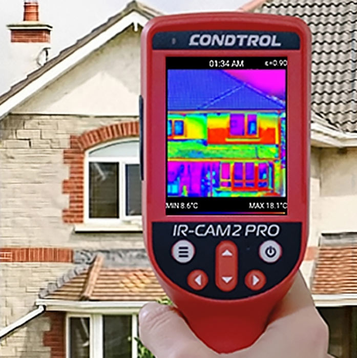 Camara Térmica Condtrol IR-CAM 2 Pro, Imageador térmico infravermelhos, Ferramentas digitais, Laser, Construção, temperatura, Obras, Preços, Portugal