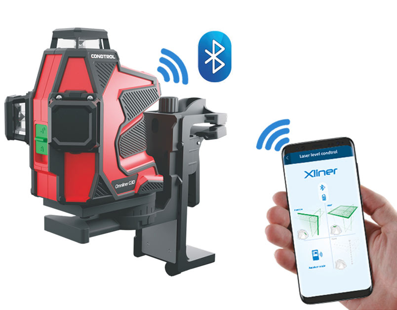 Omniliner G3D, Niveis Laser, Condtrol, Nivel digital,Laser, Linha verde, Preços, Portugal, Bluetooth, Nivelamento, Marcação, Ferramenta, Construção, Bateria, Bluetooth
