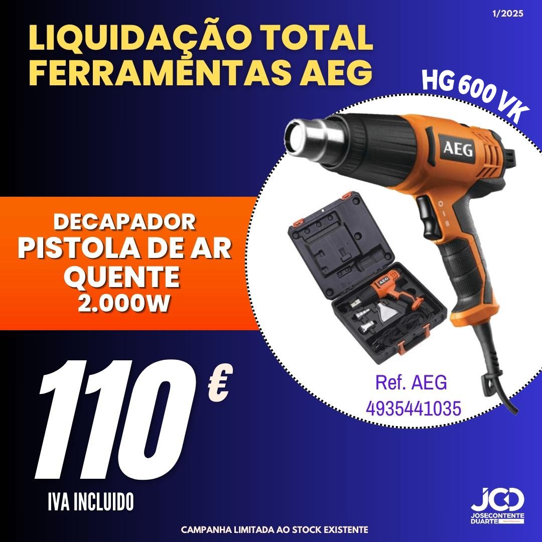 Preços Baixos, Ferramentas eletricas, Construção e Bricolage, Preços baixos, Pistola de ar quente, 2000W, Aeg, desconto, decepadores, baratas Preços Baixos, Ferramentas eletricas, Construção e Bricolage, Preços baixos, Pistola de ar quente, 2000W, Aeg, desconto, decepadoras, baratas