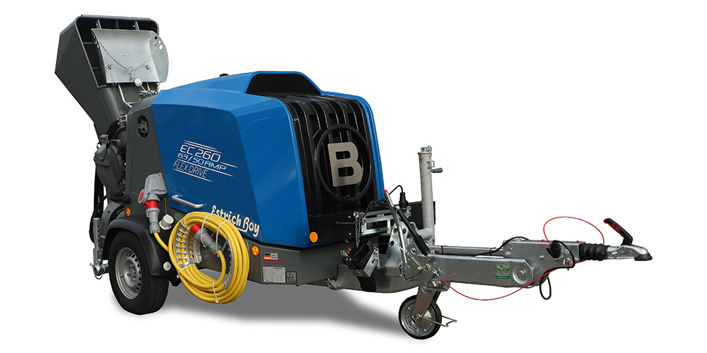 EstrichBoy EC 260 Brinkmann, Máquinas de Betonilha Eletricas, Novas, Silenciosas, Maquinas eletricas, Ecologicas, Maquinas de transporte de betonilha, Putzmeister