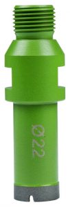 38102200, Broca, coroa, Eibenstock, furação húmida, 1/2 polegada, Anel, diâmetro 22 mm