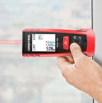 C14121, Vector 150, Medidor digital a laser, Condtrol, Construção, Ferramentas laser de medição, medidor a laser, medição digital, Laser