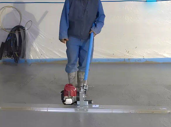 VTBF2000, Régua Vibratória para Betão, Motor a Gasolina Honda GX25, Cabo extensivel, ferramentas, Construção, Réguas Vibratórias, Pavimentos em Betão, Beton Trowel