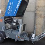 Maquina de Betonilha Elétrica, EstrichBoy EC 260/35 Quattro, Brinkmann, imagem de pormenor